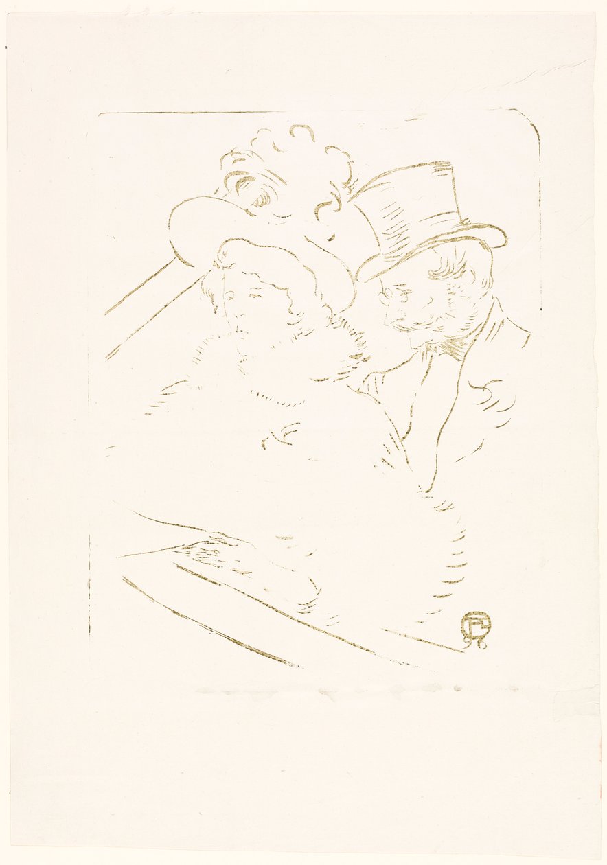 Na Koncertě od Henri de Toulouse-Lautrec