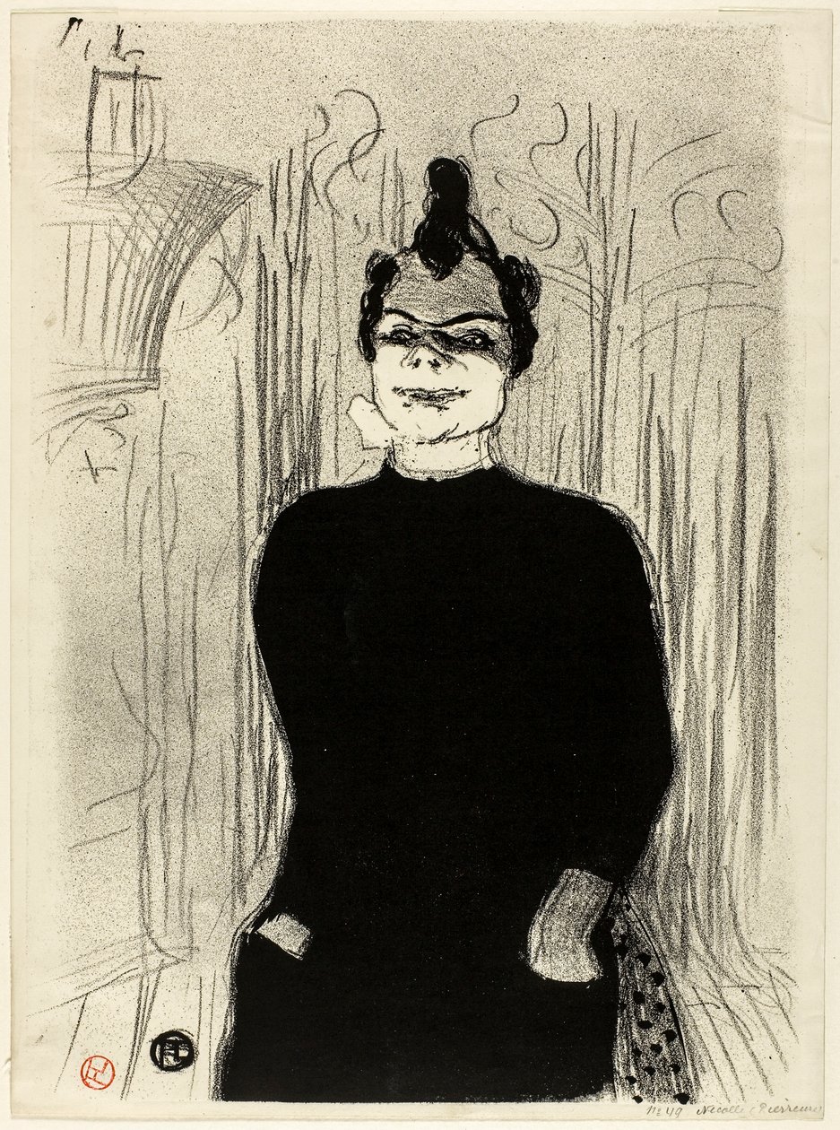 V Gaieté Rochechouart: Nicolle od Henri de Toulouse-Lautrec