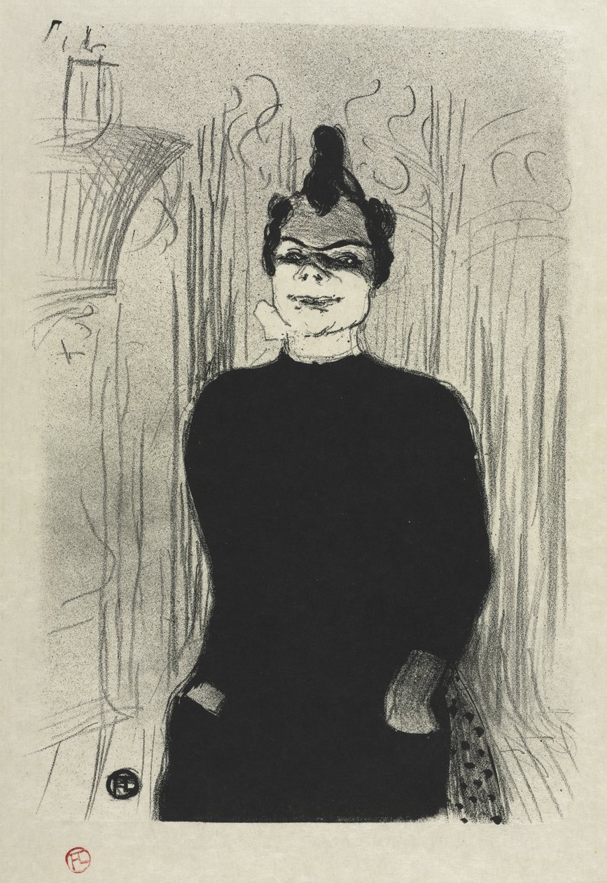 V Gaieté Rochechouart: Nicolle od Henri de Toulouse-Lautrec