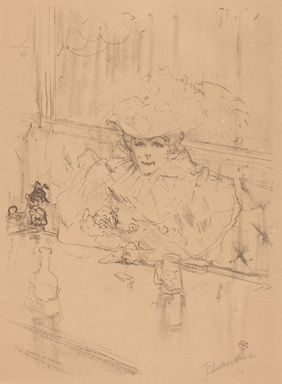 V Hannetonu od Henri de Toulouse-Lautrec
