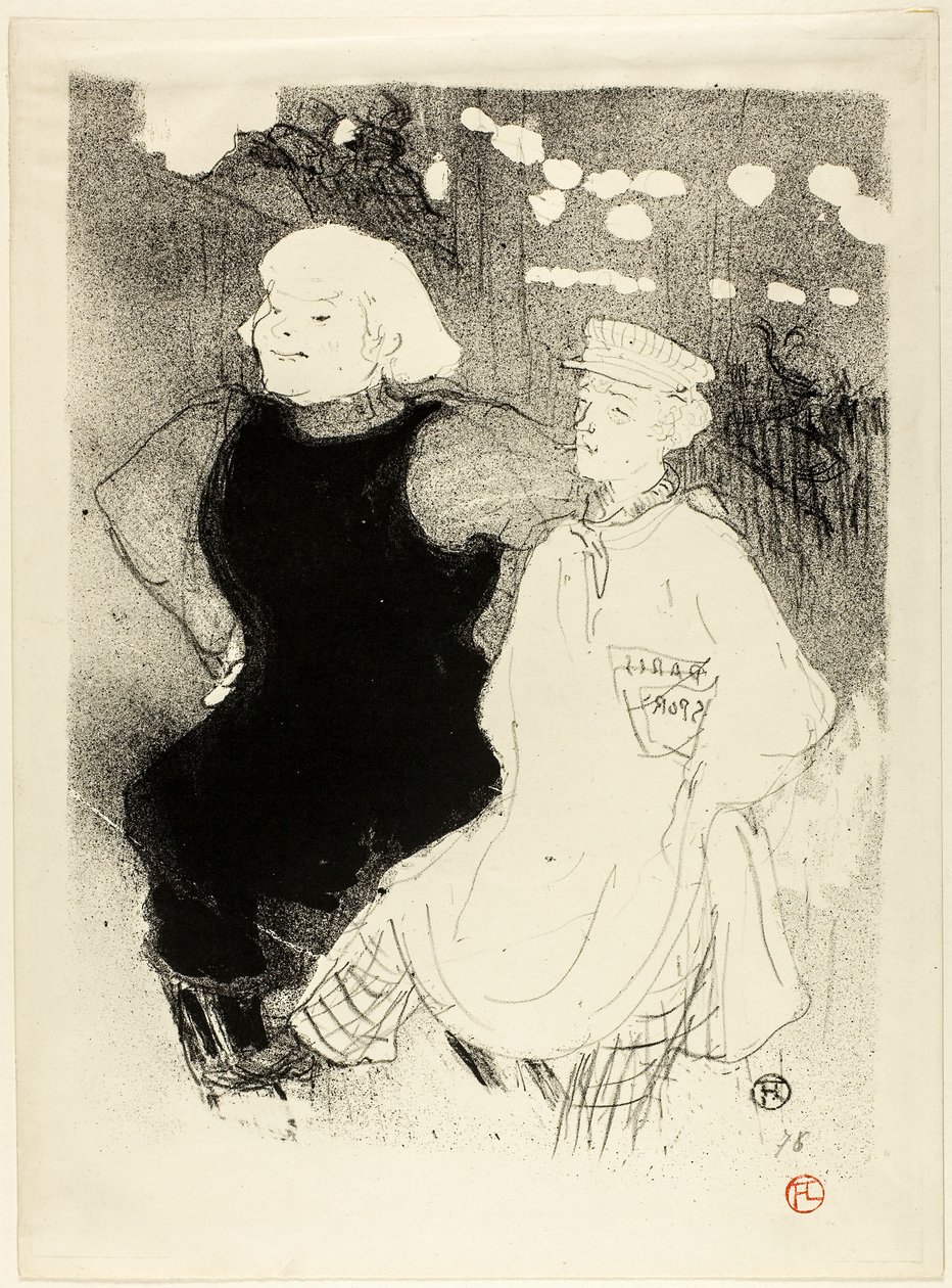 V Moulin Rouge: Francouzsko-ruská aliance od Henri de Toulouse-Lautrec