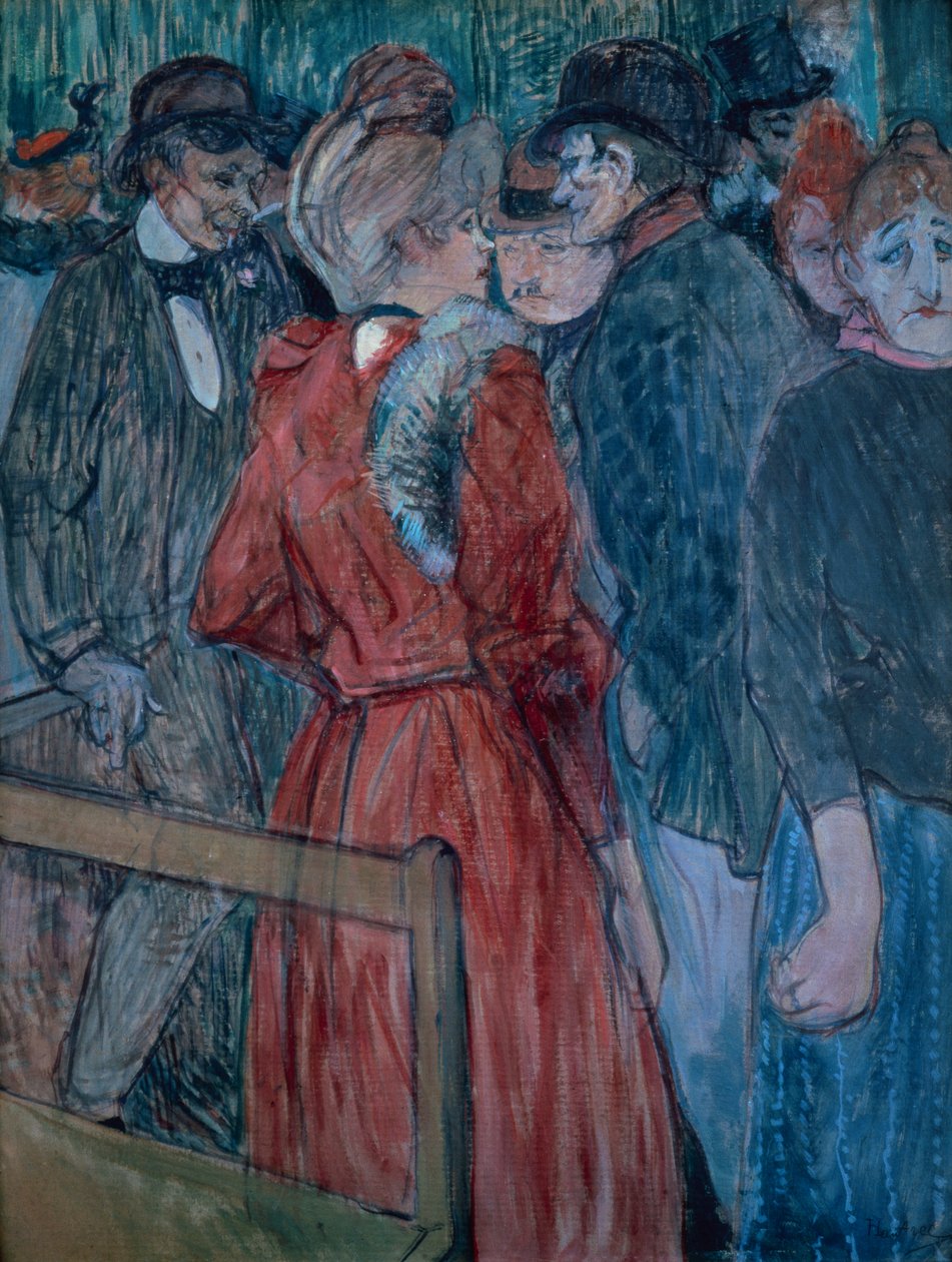 V Moulin de la Galette od Henri de Toulouse Lautrec