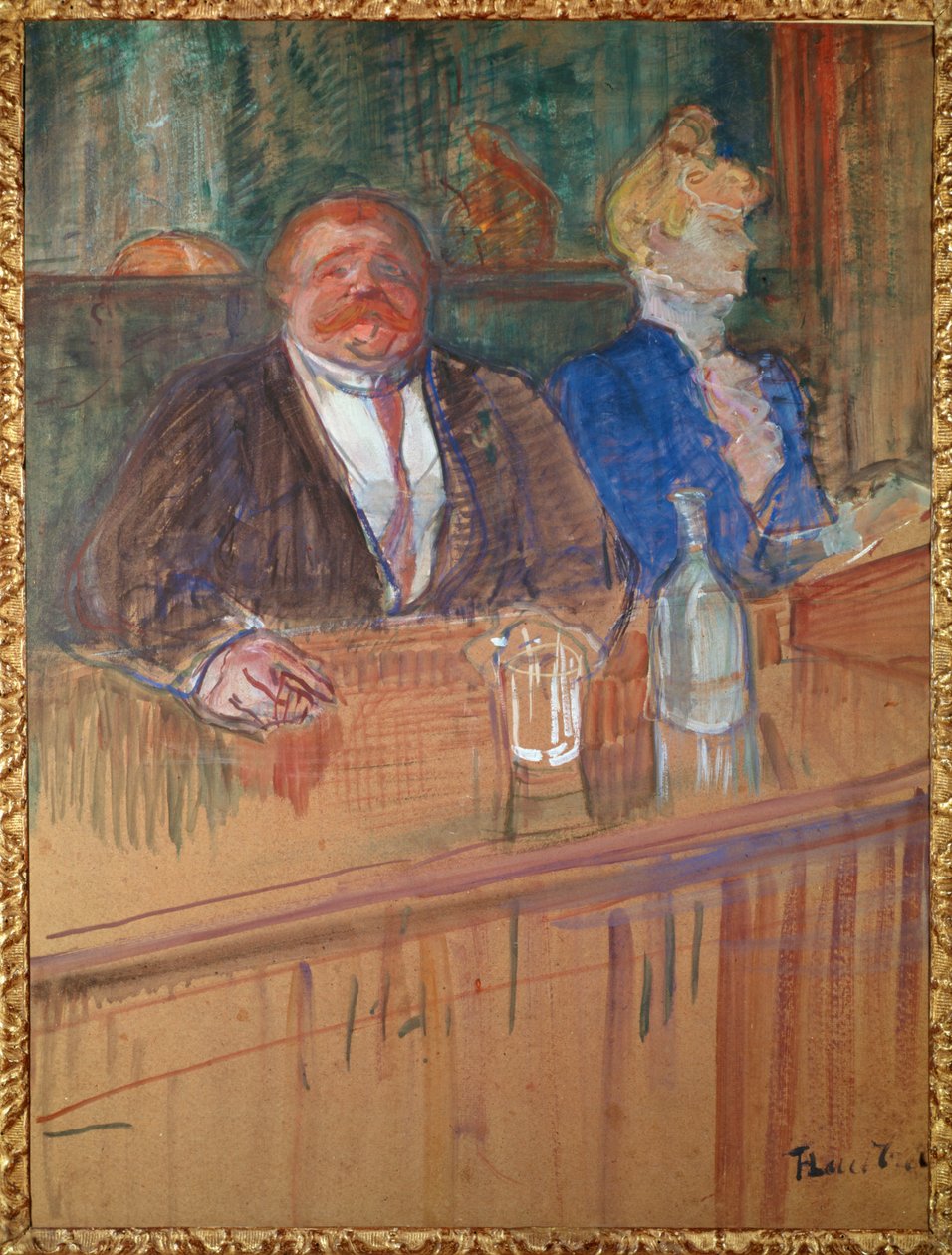 U baru od Henri de Toulouse-Lautrec