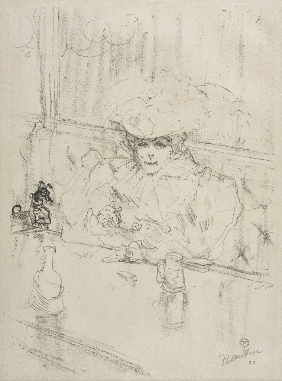 U Chrousta od Henri de Toulouse-Lautrec