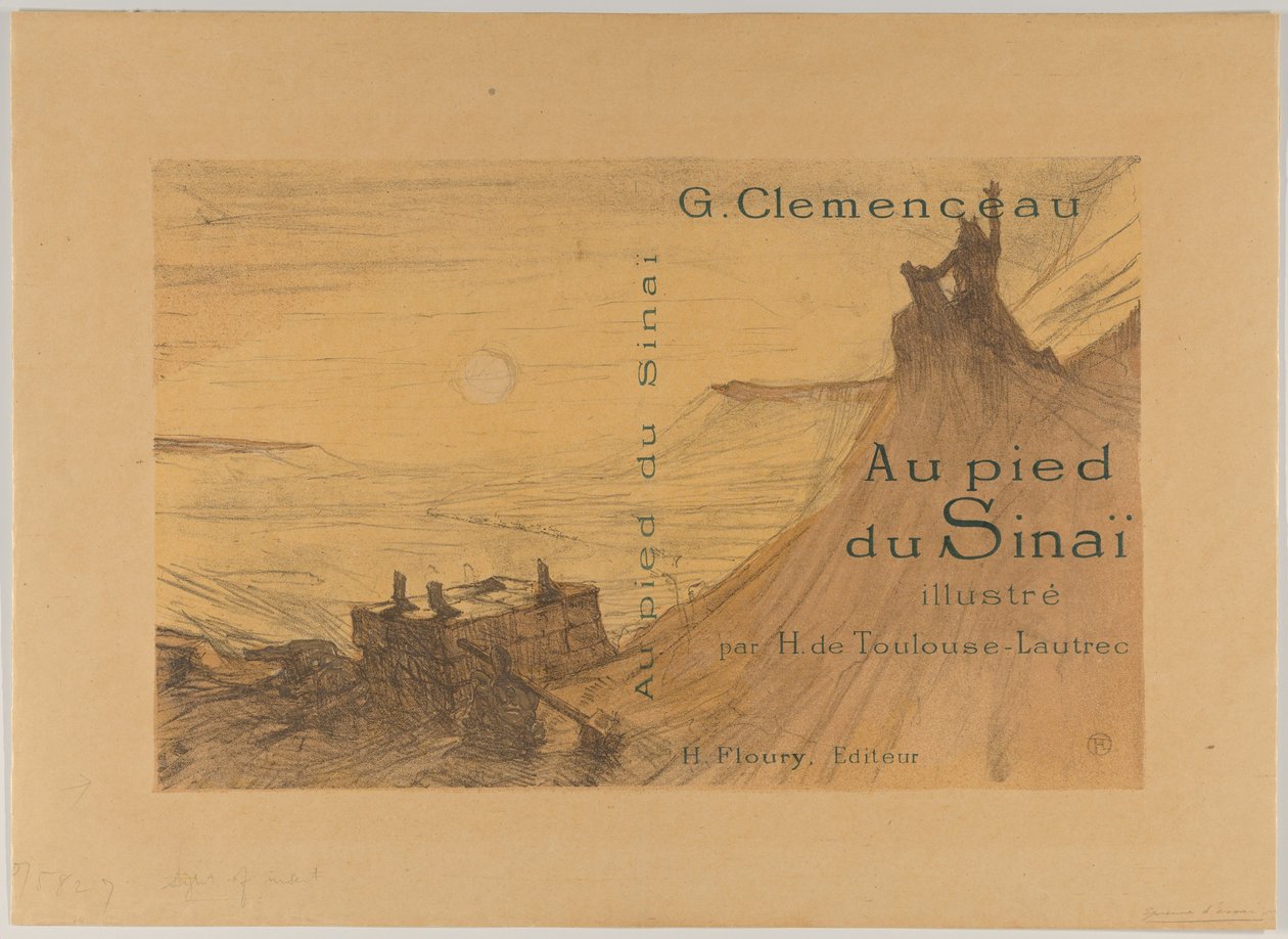 Am Fuße des Sinai od Henri de Toulouse-Lautrec