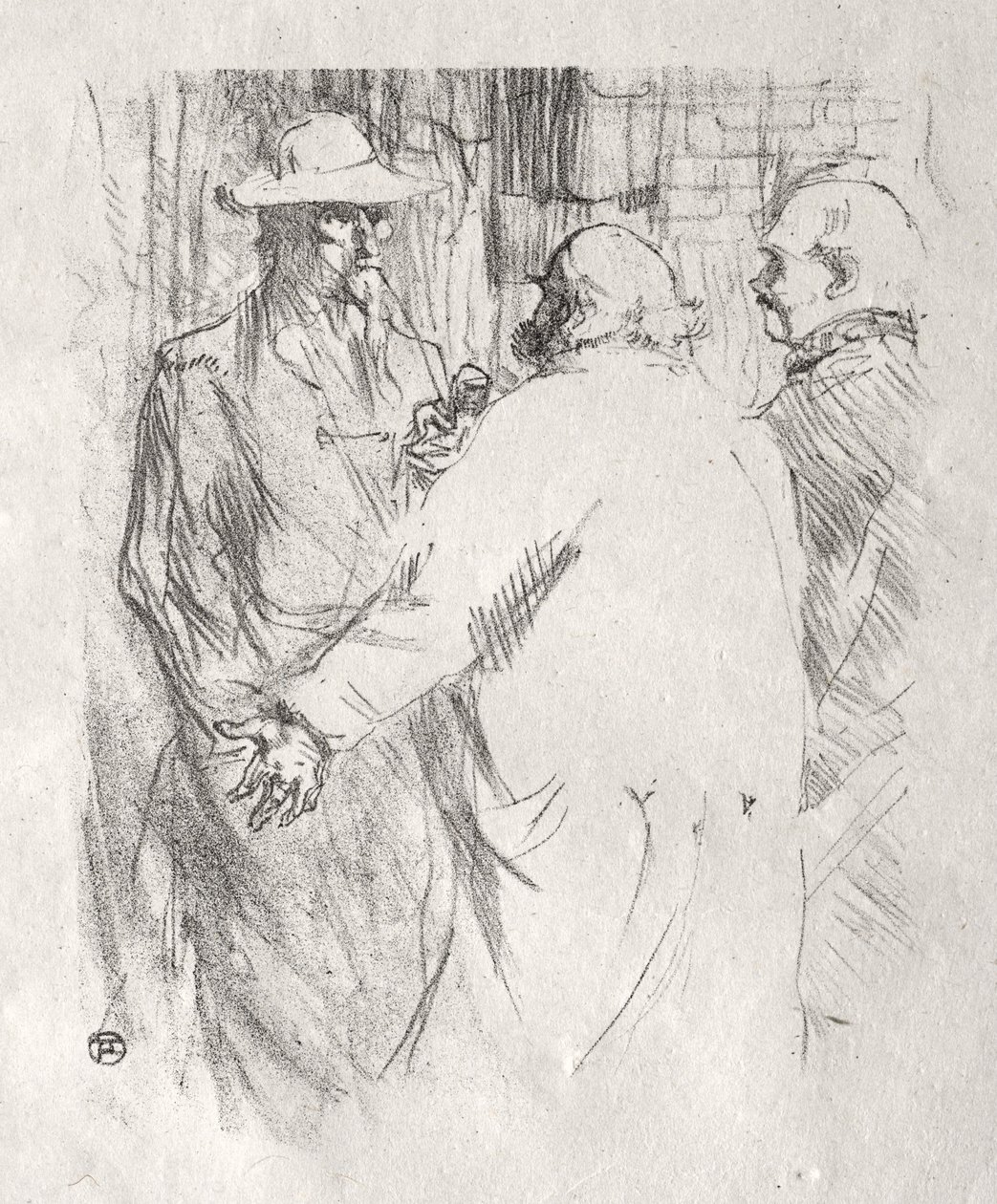 Na úpatí Sinaje: Clemenceau do Busku od Henri de Toulouse-Lautrec