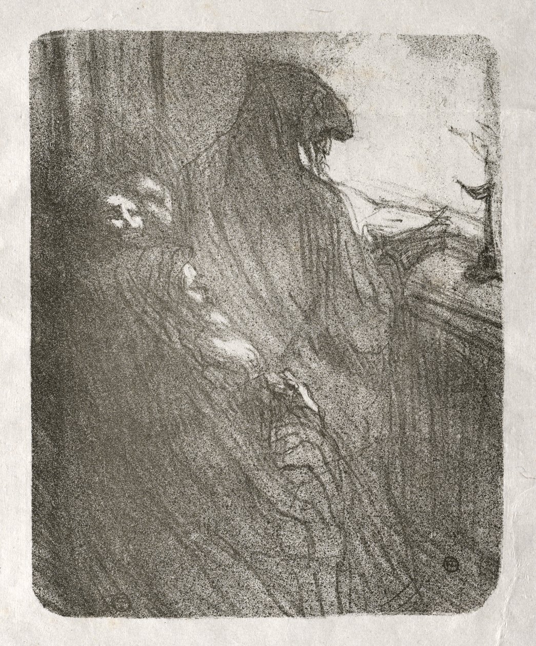 Na úpatí Sinaje: Modlitba polských Židů od Henri de Toulouse-Lautrec