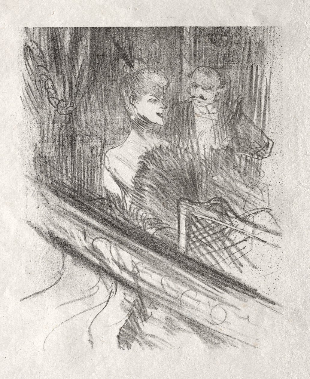 Na úpatí Sinaje: Baron Moïse od Henri de Toulouse-Lautrec