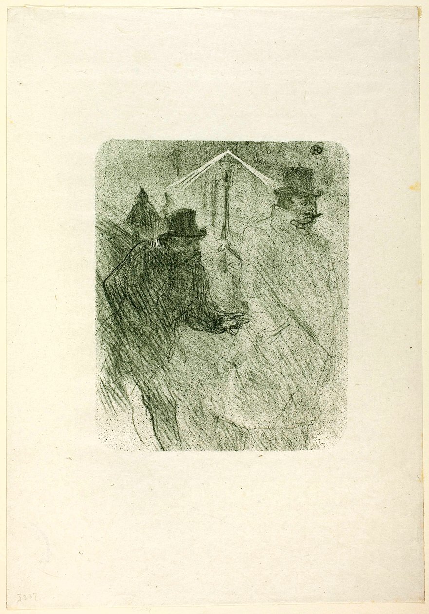 Baron Moïse Begging, z Au Pied du Sinaï od Henri de Toulouse-Lautrec