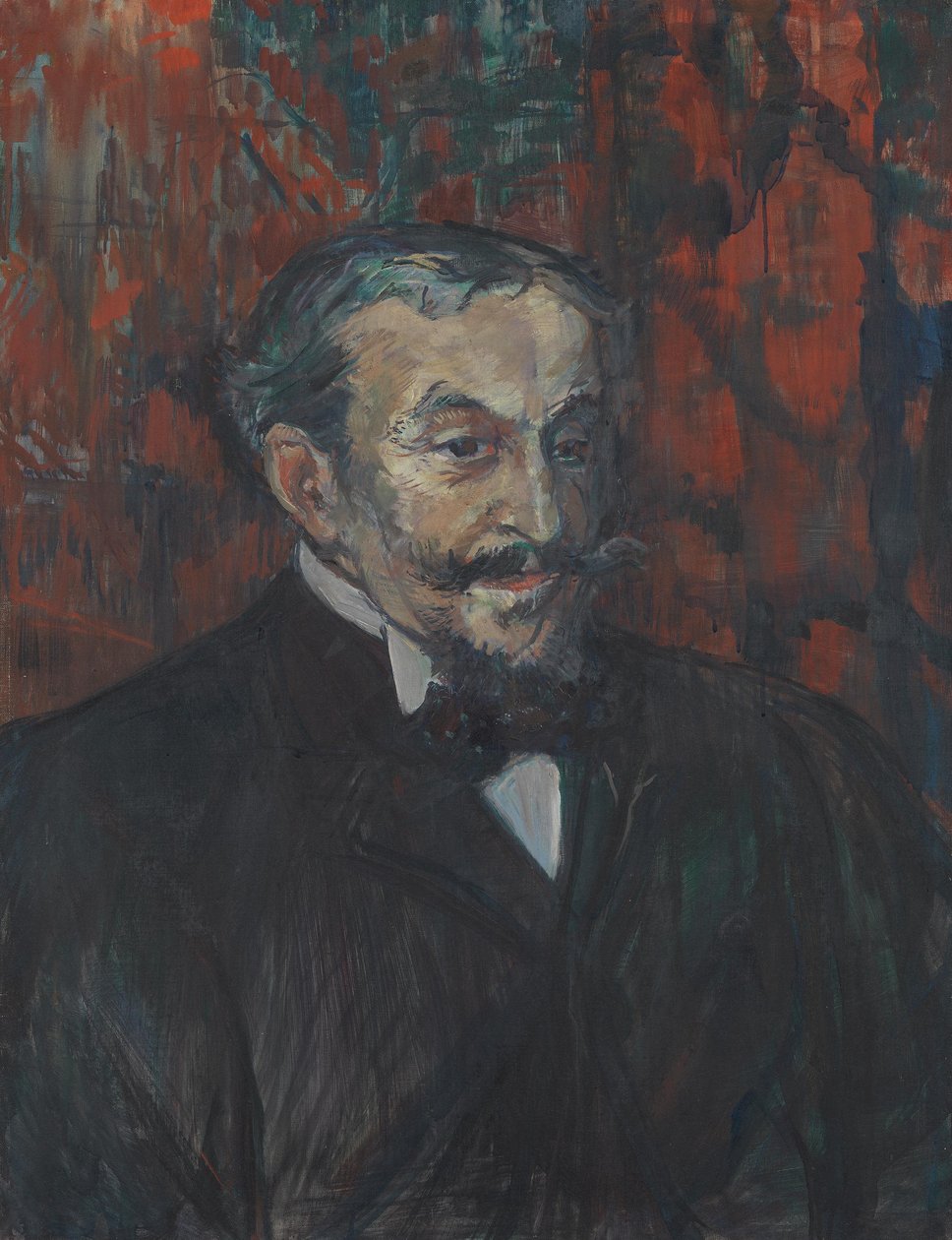 Portrét muže (Georges de Villéchenon) od Henri de Toulouse-Lautrec