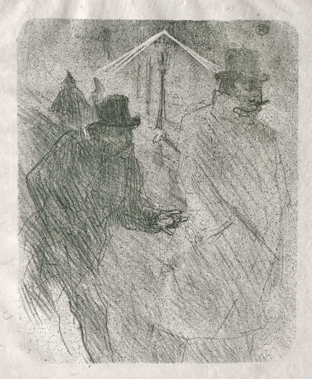 Busta slečny Lenderové od Henri de Toulouse-Lautrec
