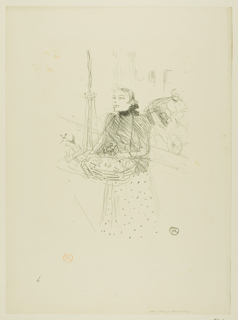 Kupte si moje Pretty Violets od Melodies od Désiré Dihau od Henri de Toulouse-Lautrec