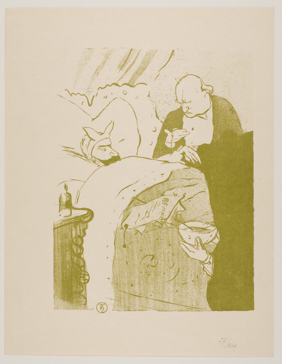 Carnot je nemocný! od Henri de Toulouse-Lautrec