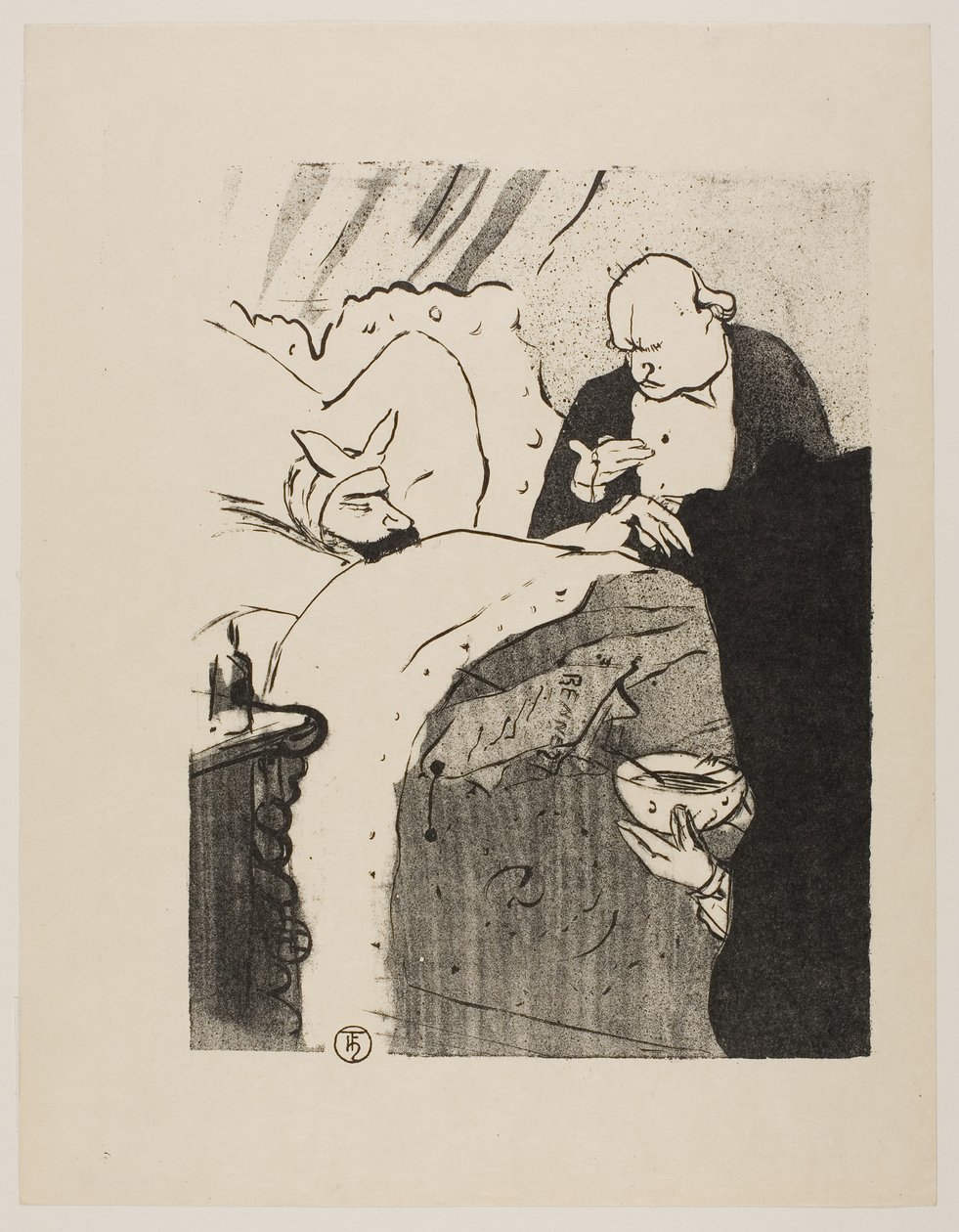 Carnot je nemocný! od Henri de Toulouse-Lautrec