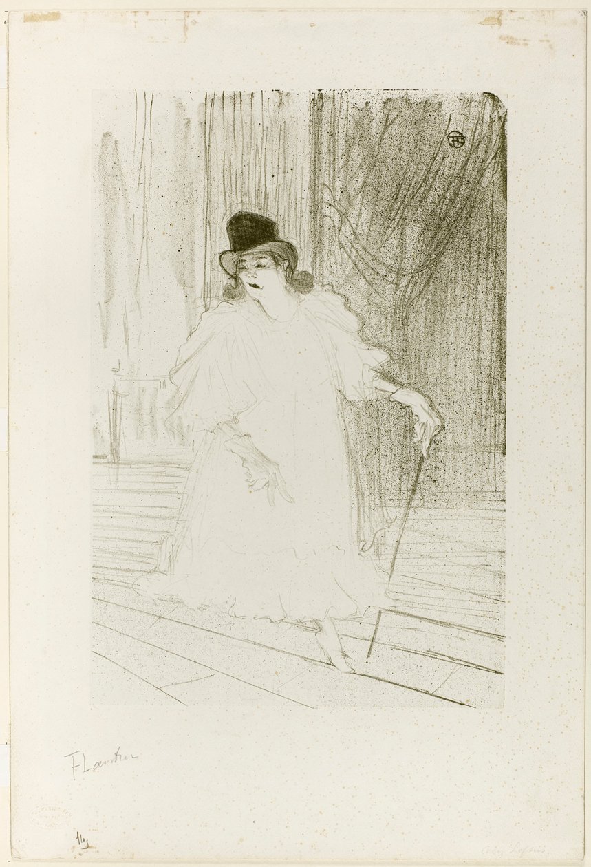 Cecy Loftusová od Henri de Toulouse-Lautrec