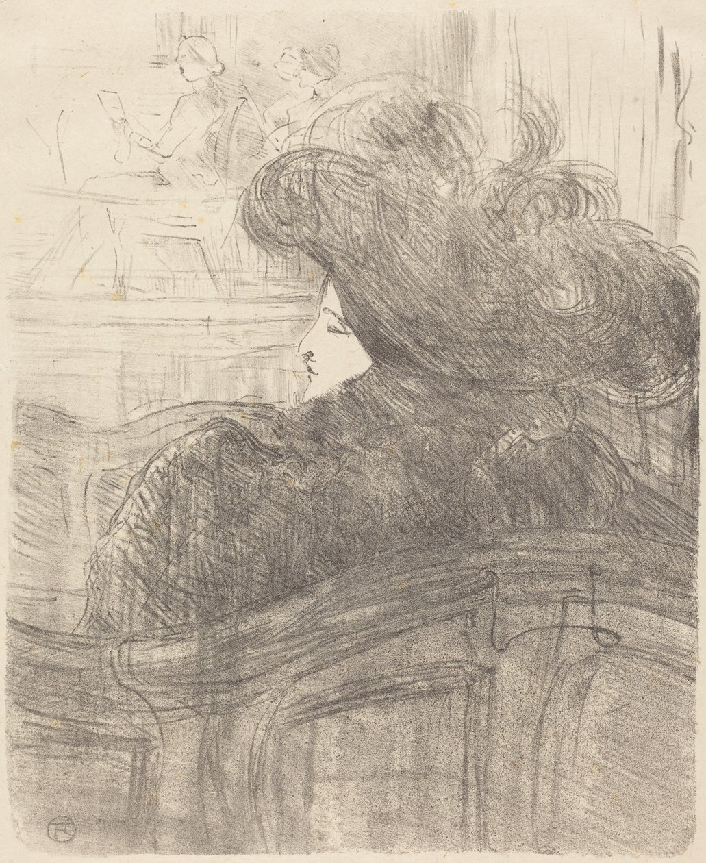 Cleo de Merode od Henri de Toulouse-Lautrec