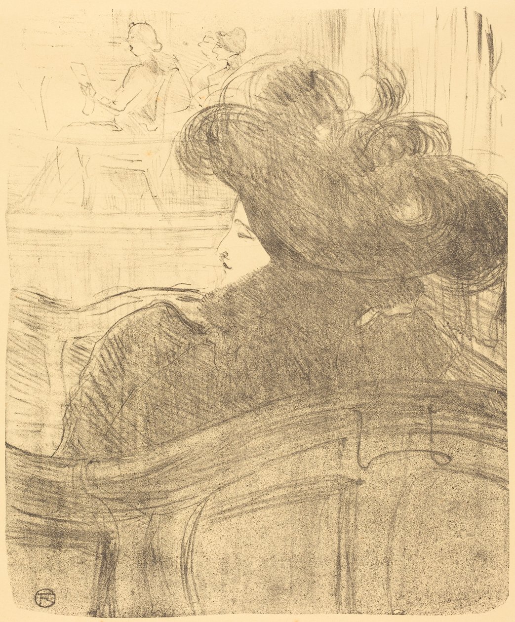 Cléo de Mérode od Henri de Toulouse-Lautrec