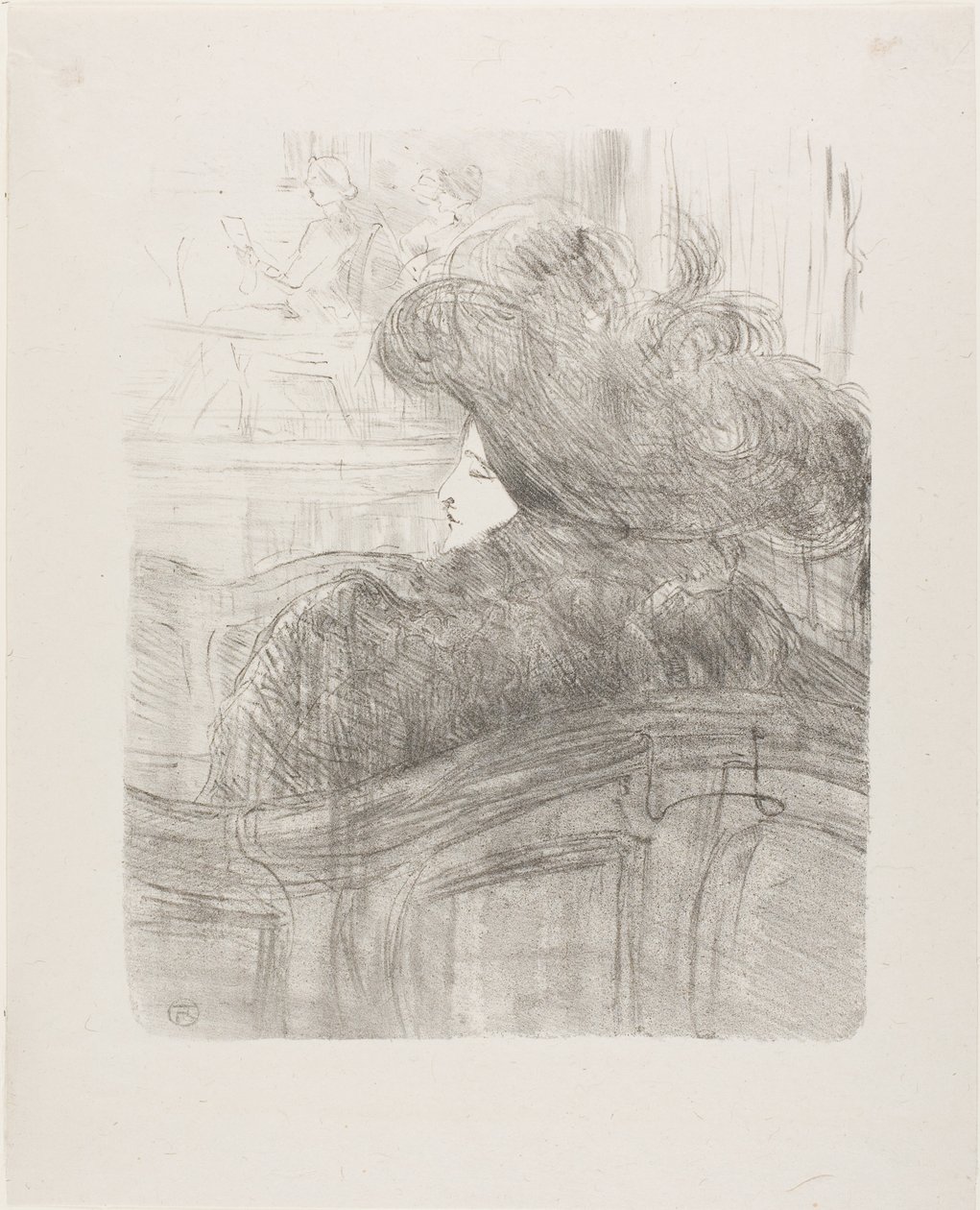 Cléo de Mérode z Třinácti litografií od Henri de Toulouse-Lautrec