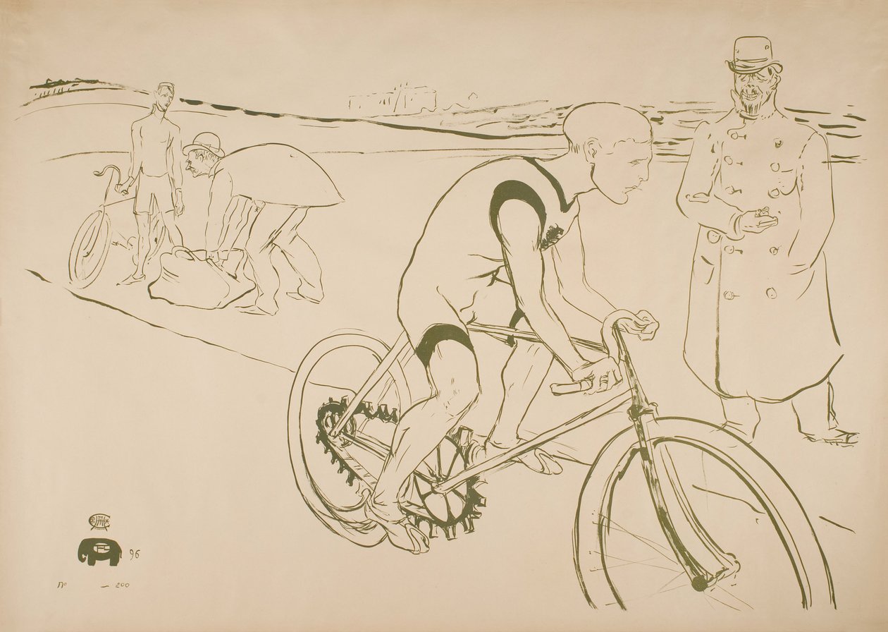 Cycle Michael od Henri de Toulouse-Lautrec