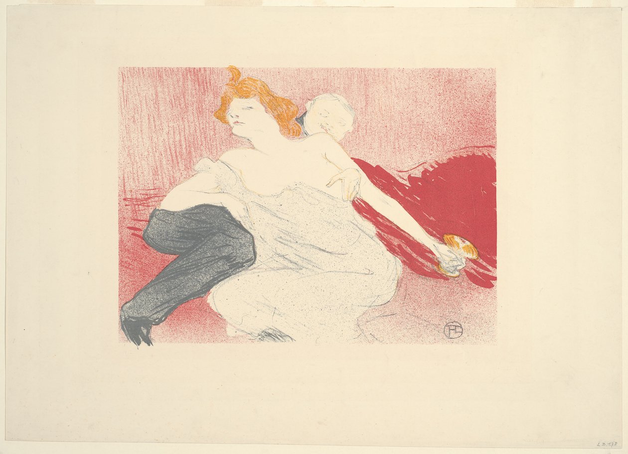Zhýralost (druhá deska) od Henri de Toulouse-Lautrec