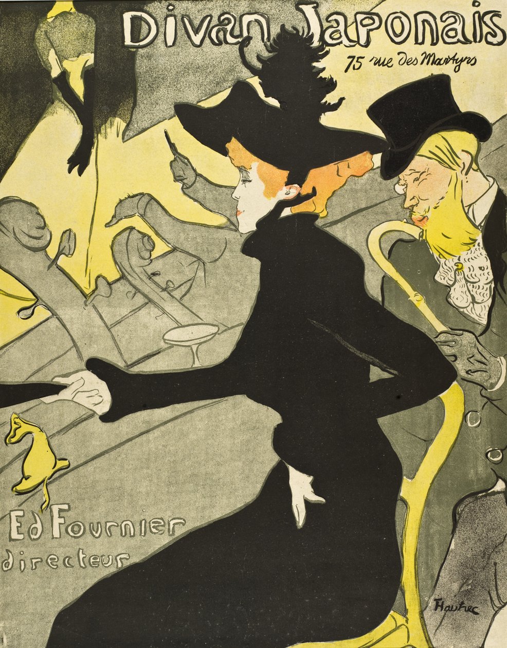 Divan Japonais od Henri de Toulouse-Lautrec