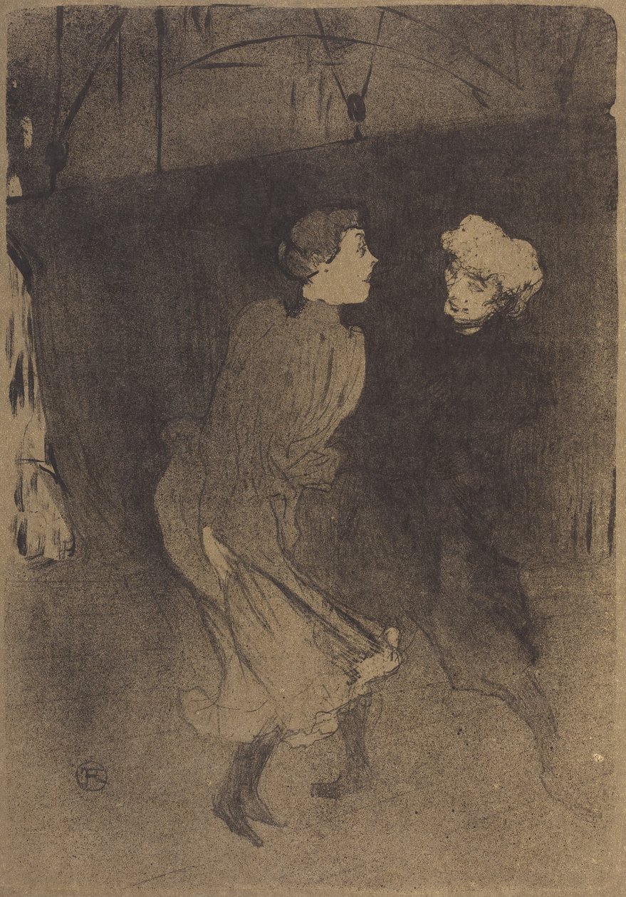 Generální zkouška ve Folies-Bergère od Henri de Toulouse-Lautrec