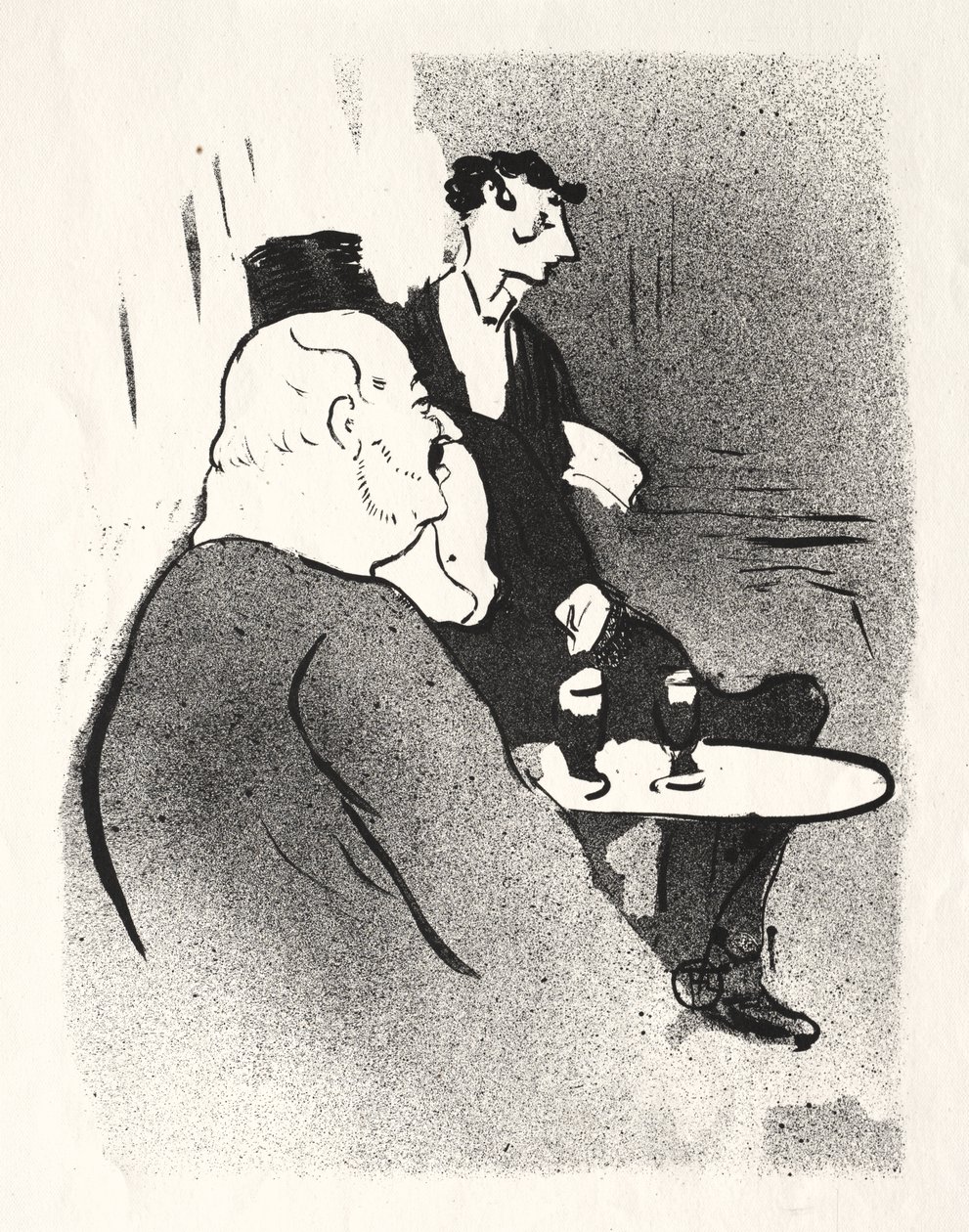 Ducarre velvyslancům od Henri de Toulouse-Lautrec