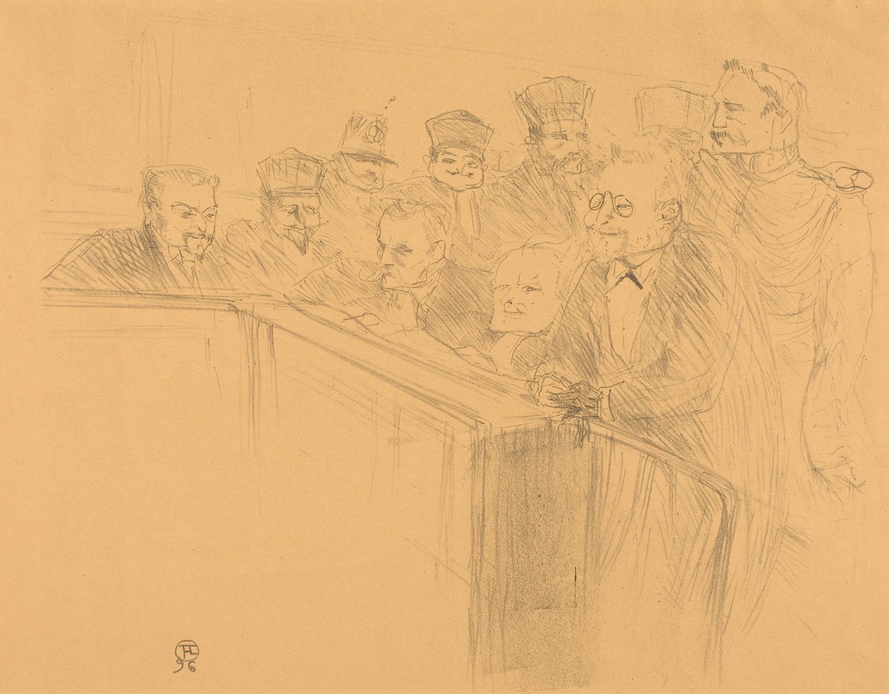 Dupasovo usazeniny (Dupasovo usazeniny) od Henri de Toulouse-Lautrec