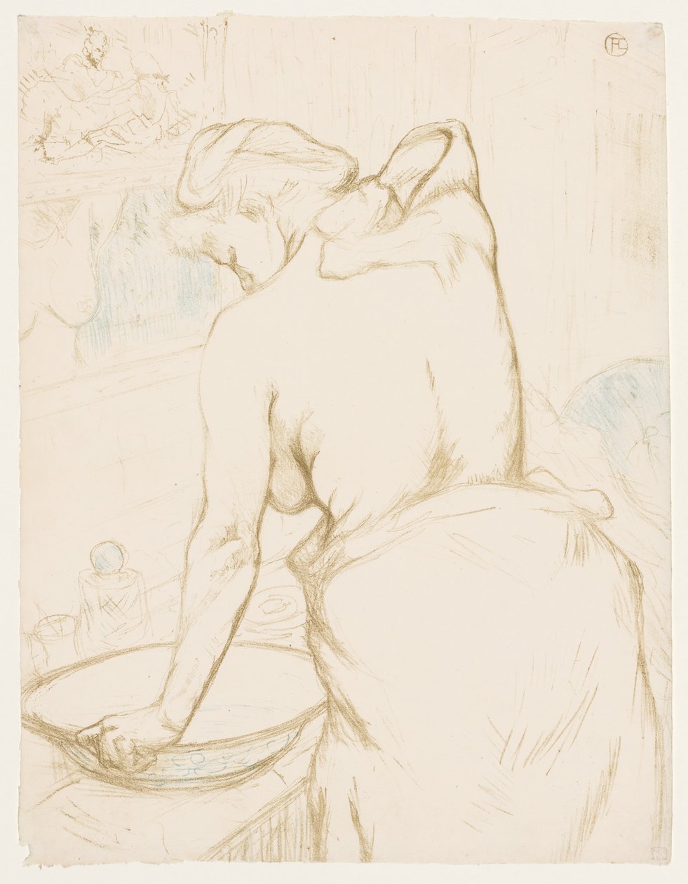 Elles: Toaleta od Henri de Toulouse-Lautrec