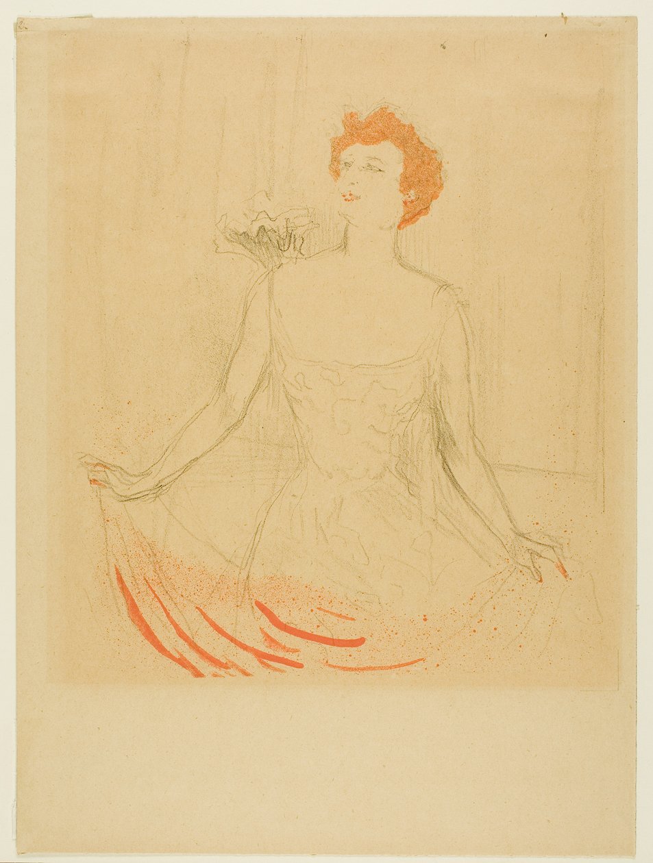 Emma Calveová od Henri de Toulouse-Lautrec