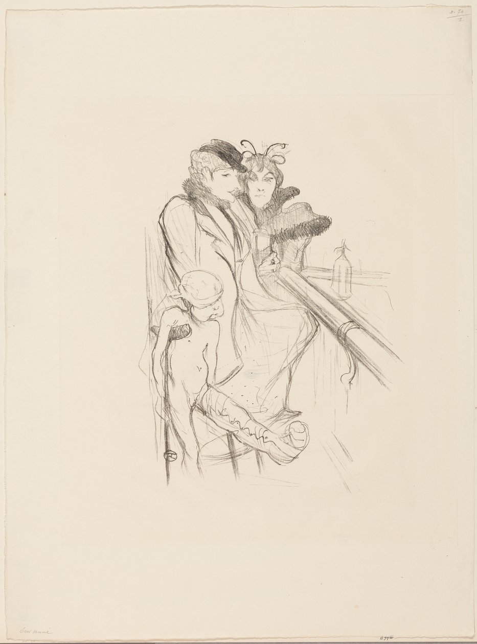 eros vanne od Henri de Toulouse-Lautrec