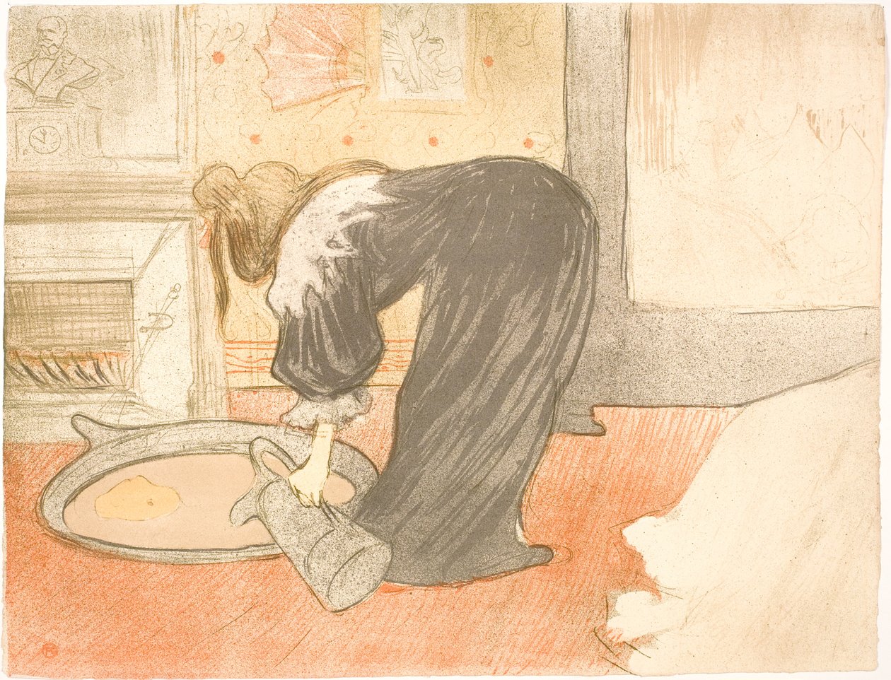 Žena ve vaně od Henri de Toulouse-Lautrec