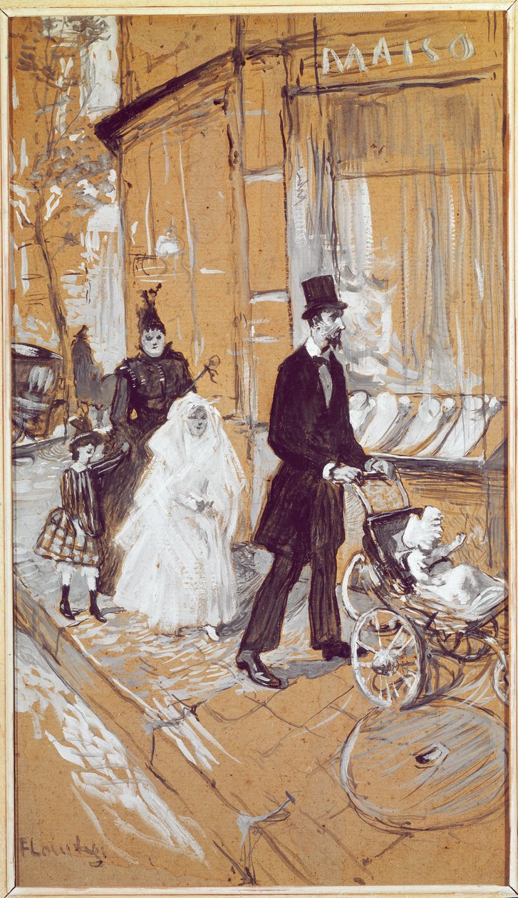 Den prvního přijímání od Henri de Toulouse Lautrec