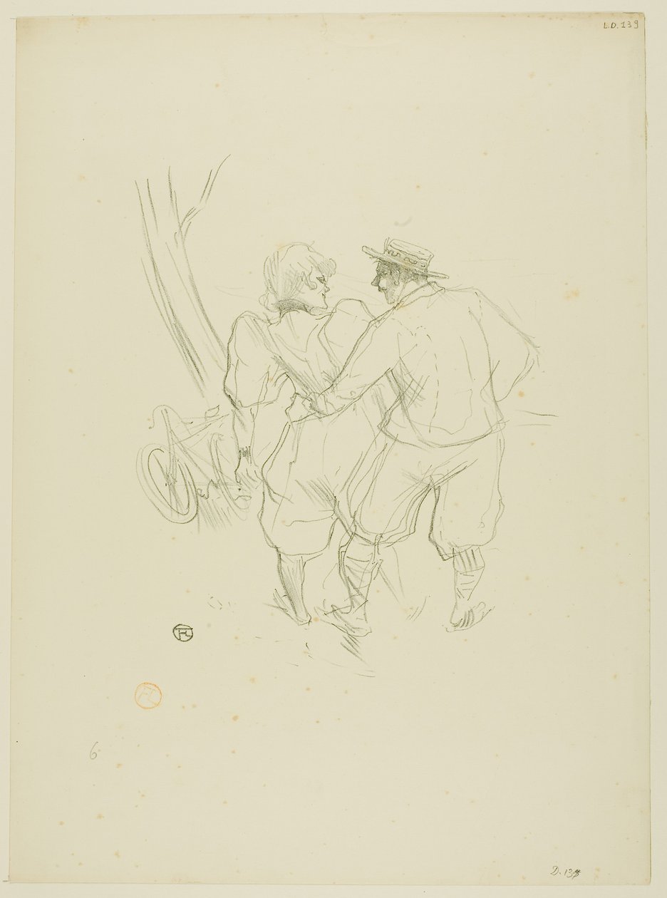 Floréal, z Melodies od Désiré Dihau od Henri de Toulouse-Lautrec