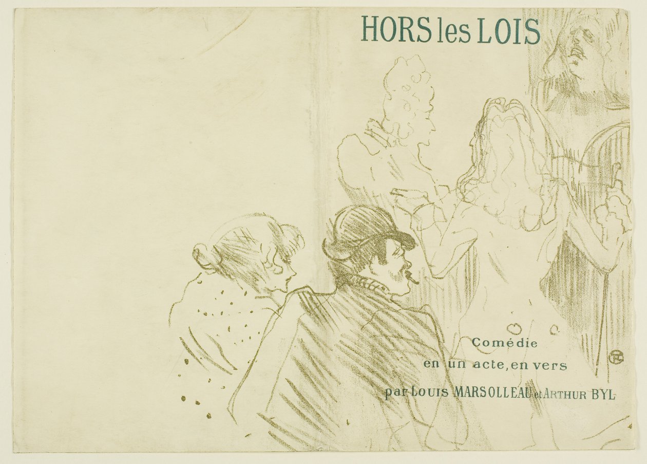 Pocta Molierovi od Henri de Toulouse-Lautrec