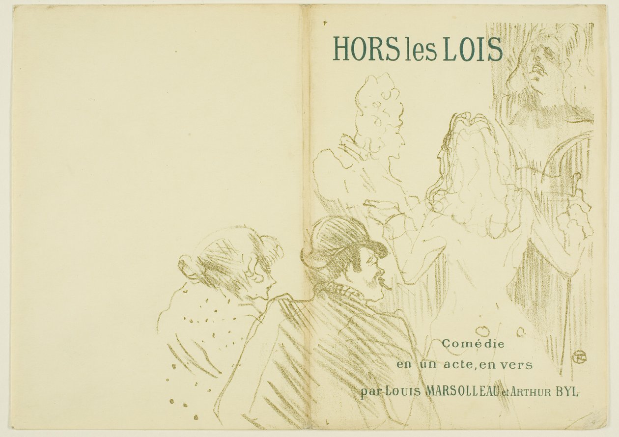Pocta Moliérovi od Henri de Toulouse-Lautrec
