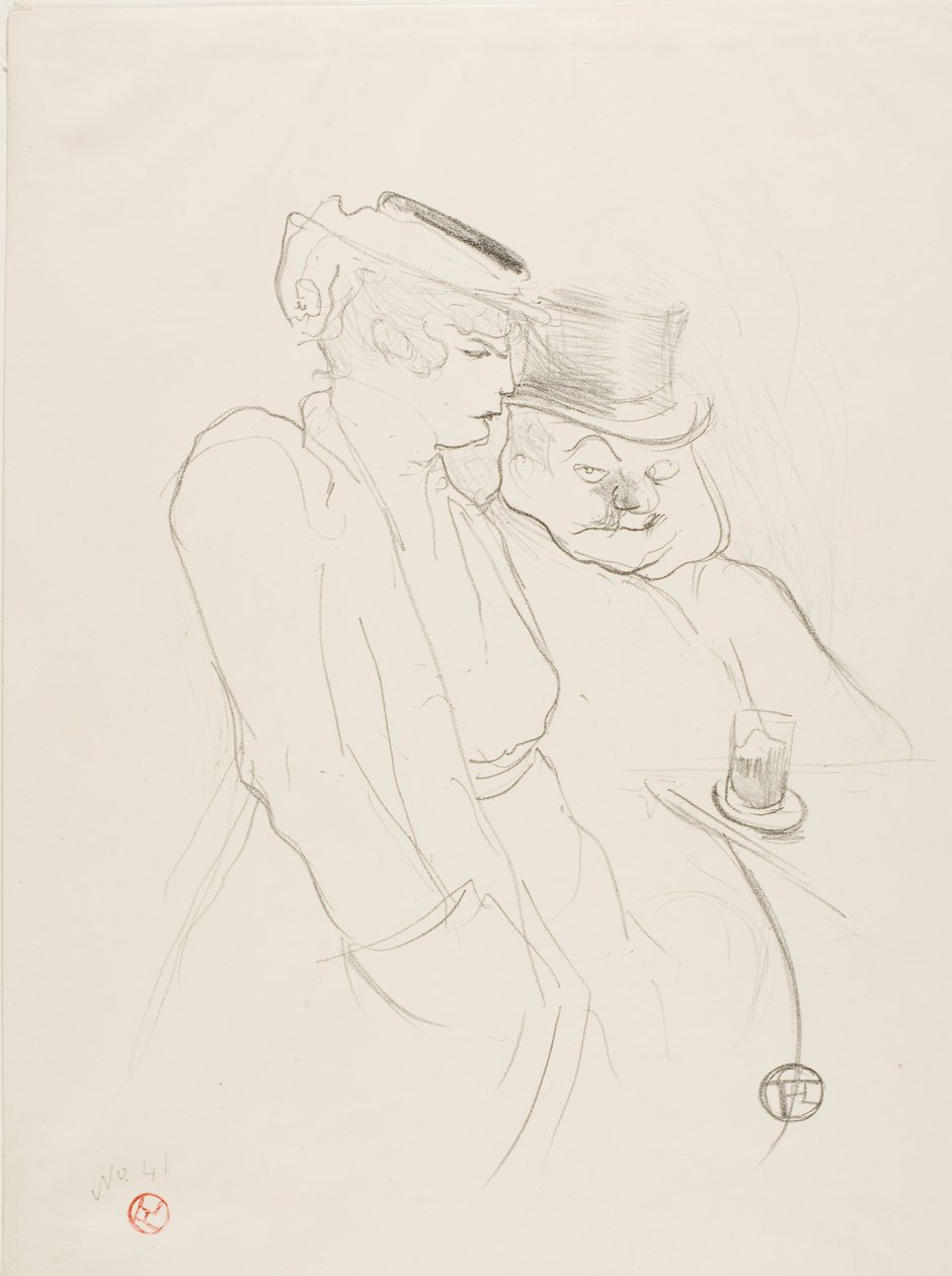 Ve čtyřiceti od Henri de Toulouse-Lautrec