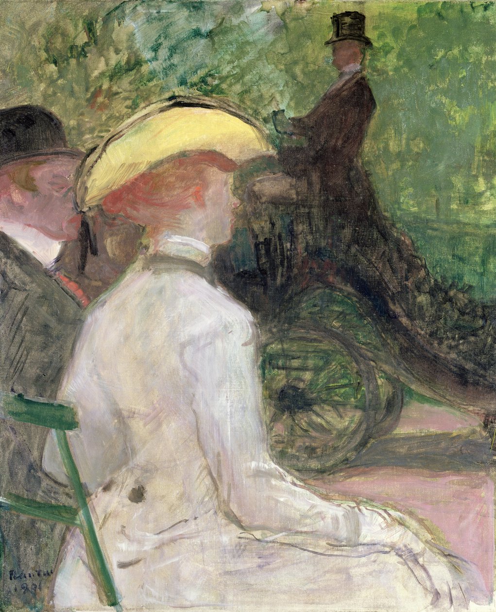 V Bois de Boulogne od Henri de Toulouse Lautrec