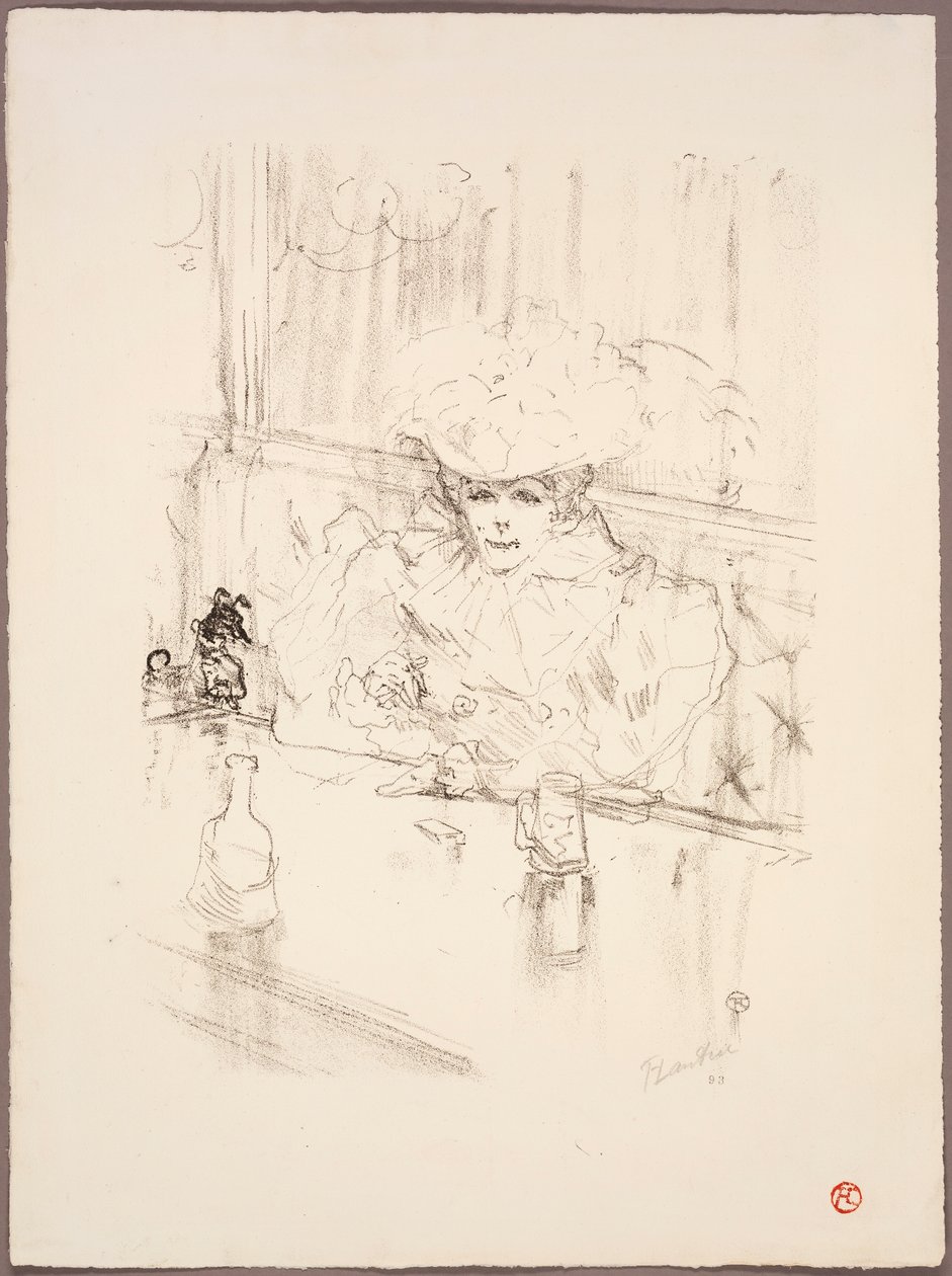 V Hannetonu od Henri de Toulouse-Lautrec