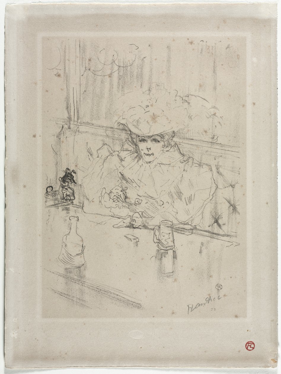 V Hannetonu od Henri de Toulouse-Lautrec