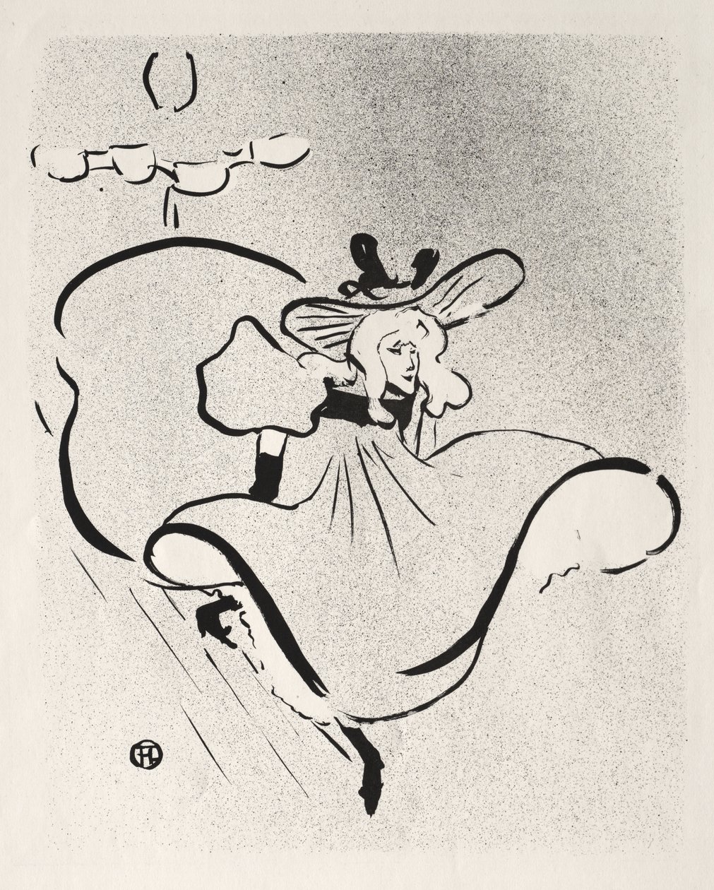 Jane Avril od Henri de Toulouse-Lautrec