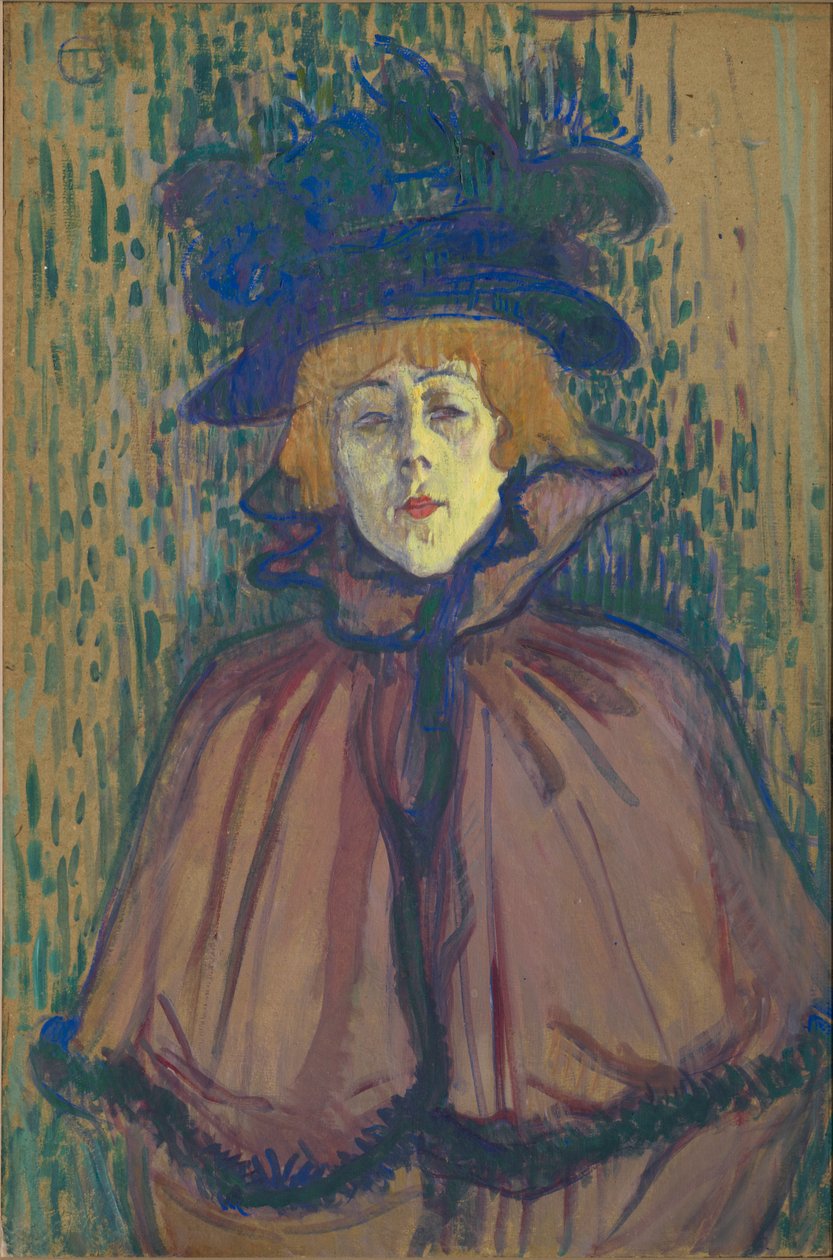 Jane Avril od Henri de Toulouse-Lautrec