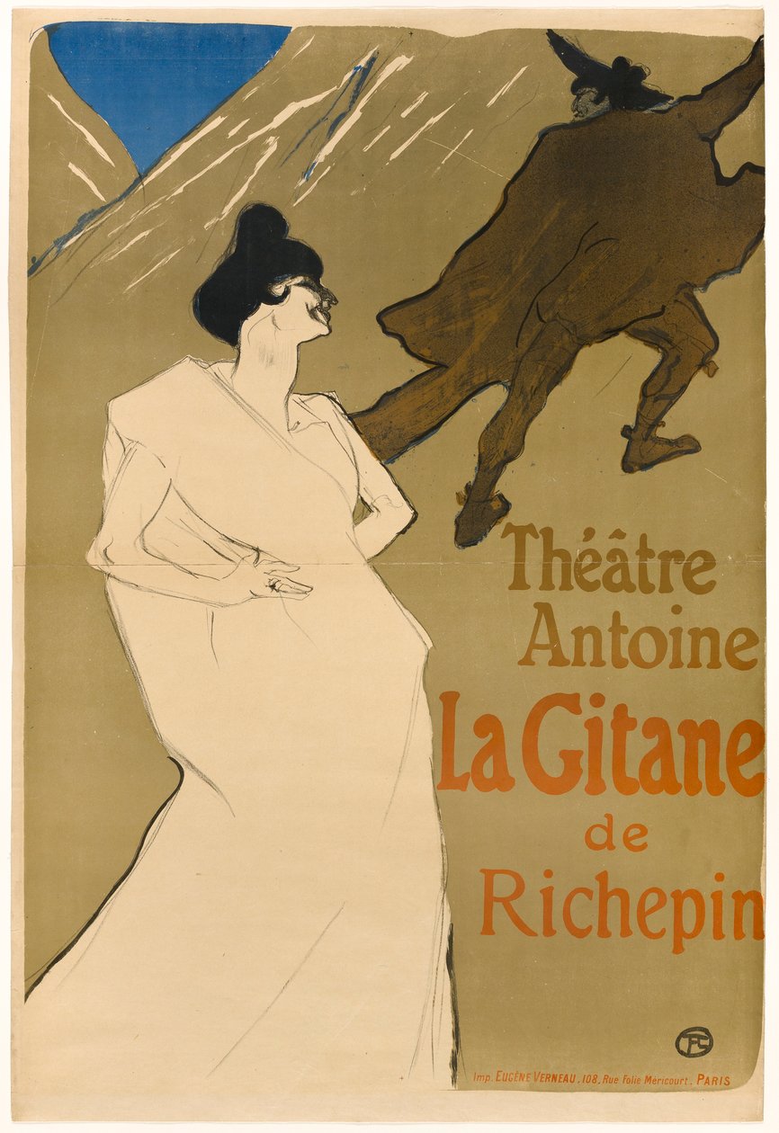 Cikánská od Henri de Toulouse-Lautrec
