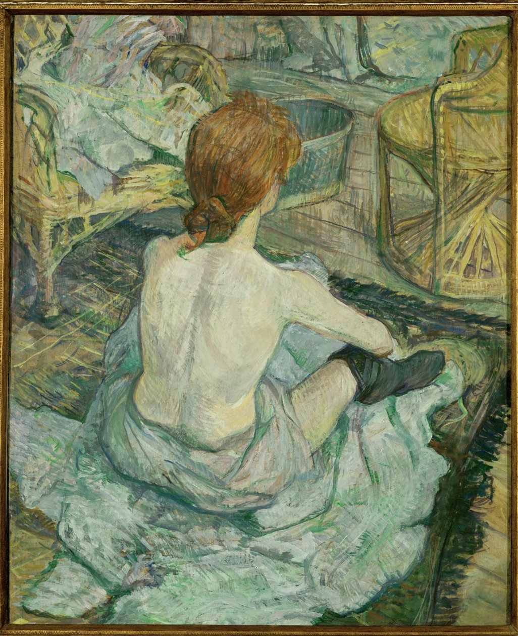 Toaleta od Henri de Toulouse-Lautrec