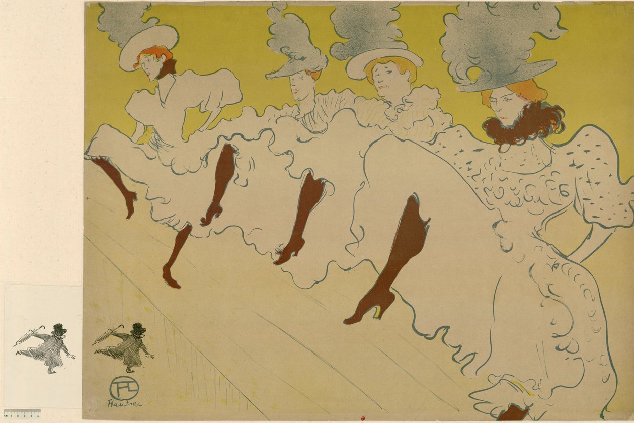 Soubor slečny Eglantine od Henri de Toulouse-Lautrec