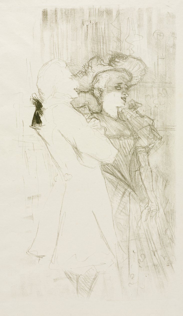 Lender a Auguez ve filmu "Píseň štěstí" od Henri de Toulouse-Lautrec