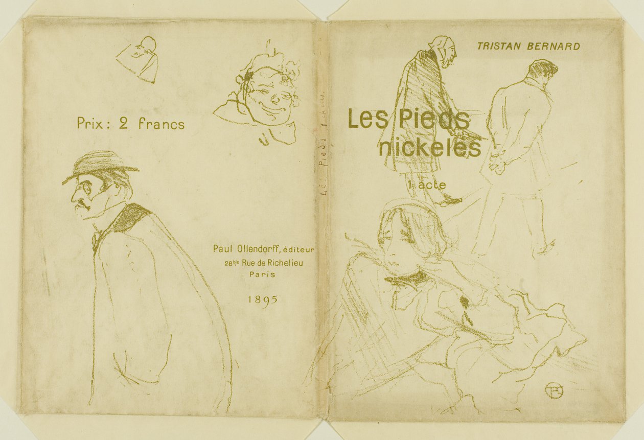 „Les Pieds nickelés“ od Henri de Toulouse-Lautrec