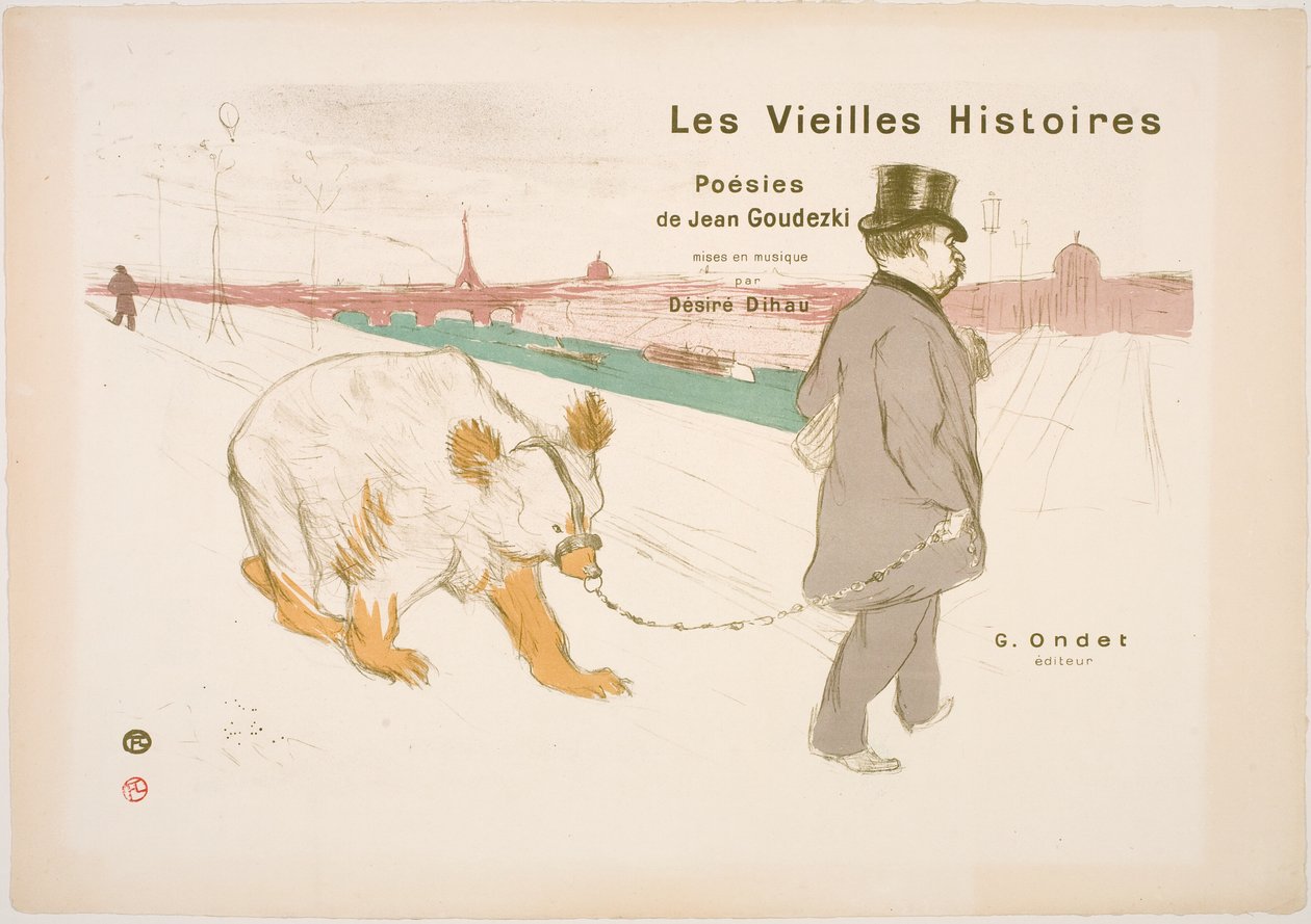 Staré příběhy, obálky od Henri de Toulouse-Lautrec