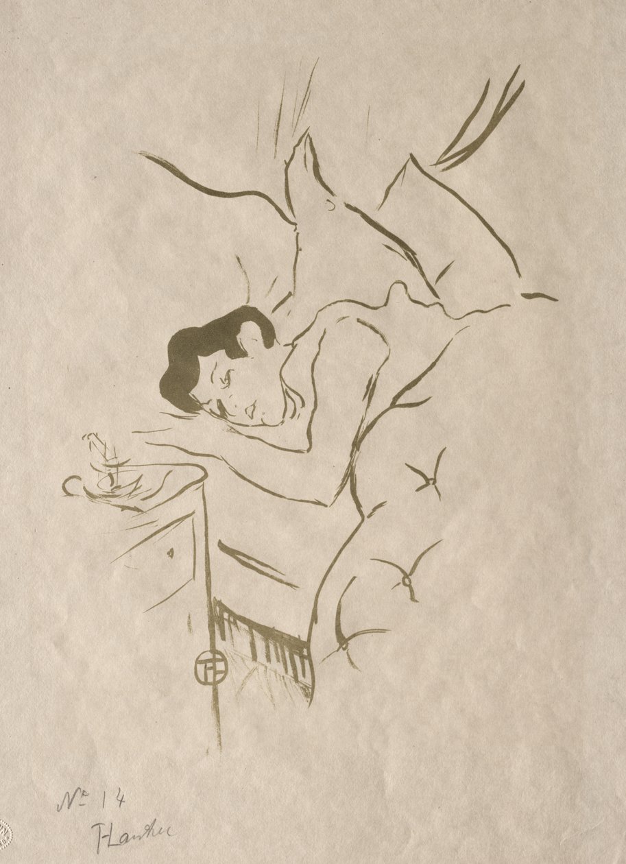 Staré příběhy: Vaše ústa od Henri de Toulouse-Lautrec
