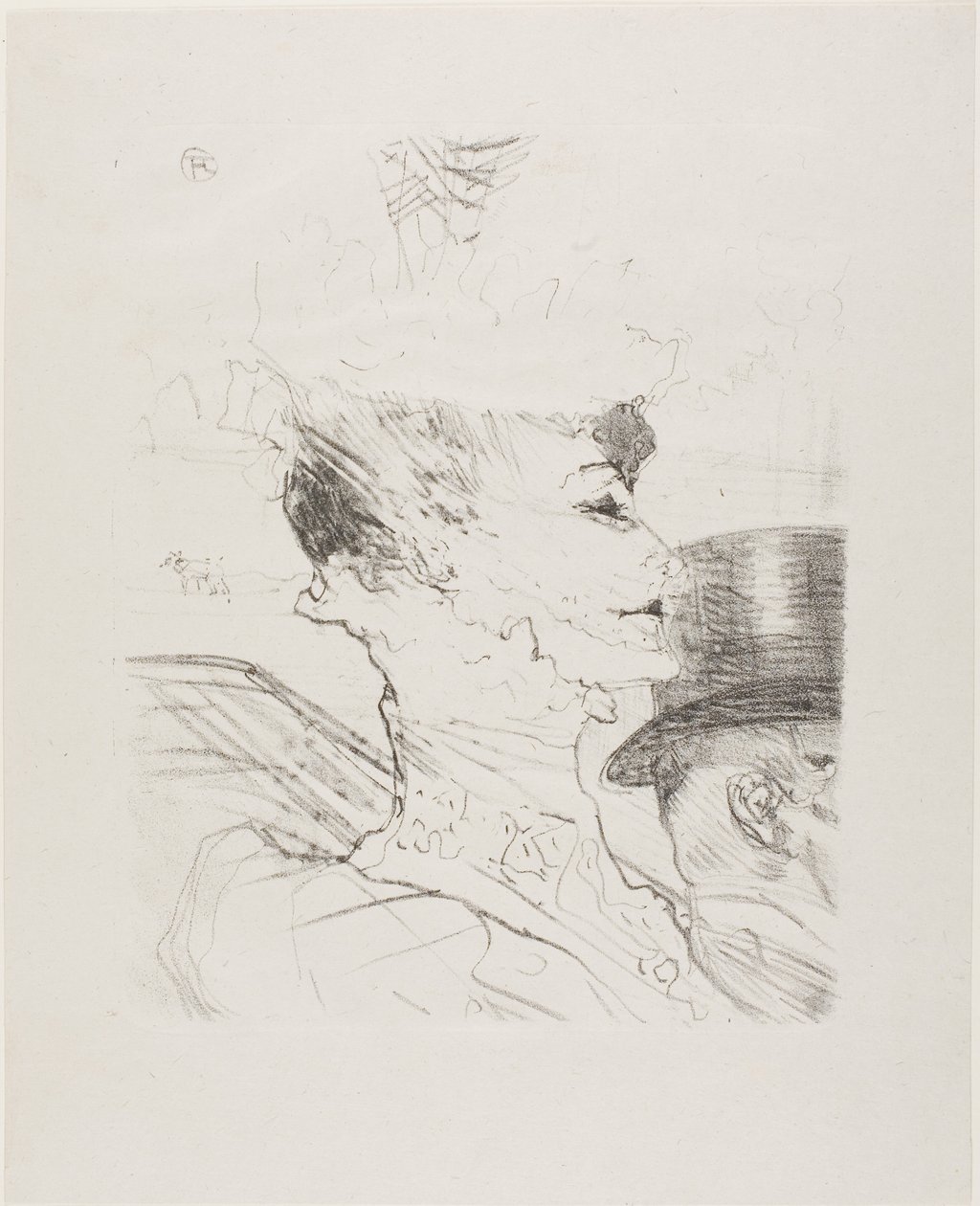 Louise Balthy, z Treize Lithographies od Henri de Toulouse-Lautrec